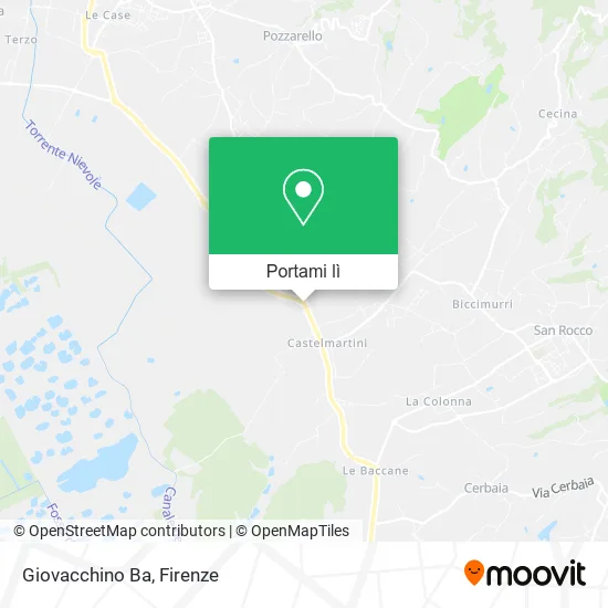 Mappa Giovacchino Ba