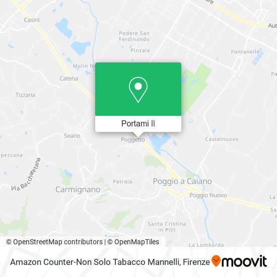 Mappa Amazon Counter-Non Solo Tabacco Mannelli