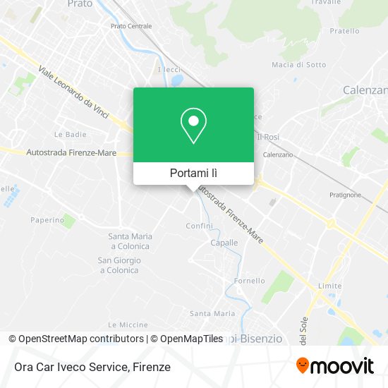 Mappa Ora Car Iveco Service