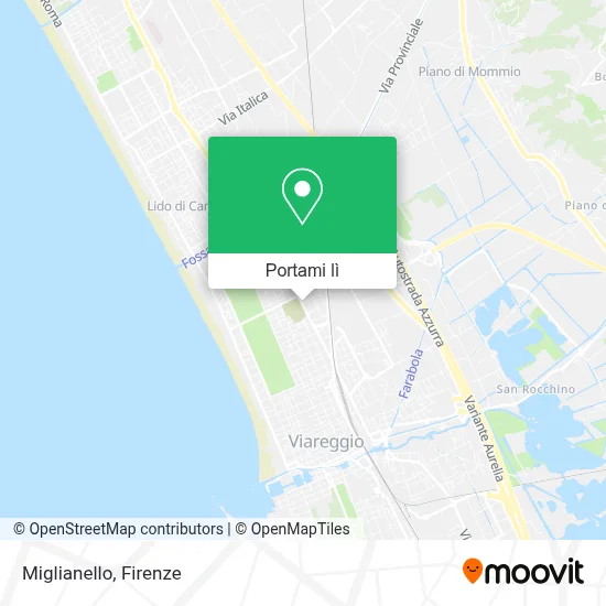 Mappa Miglianello