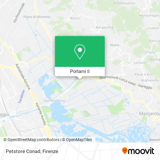 Mappa Petstore Conad