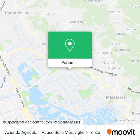 Mappa Azienda Agricola il Paese delle Meraviglie
