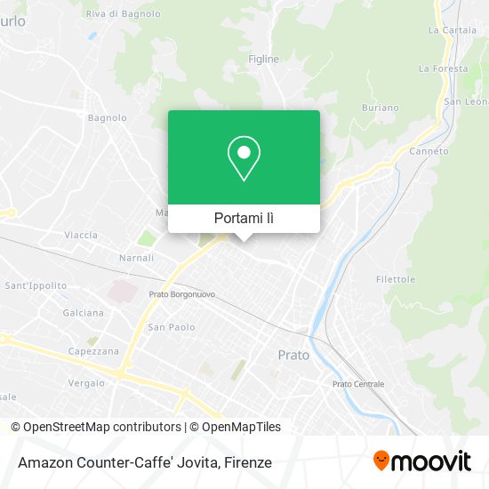 Mappa Amazon Counter-Caffe' Jovita
