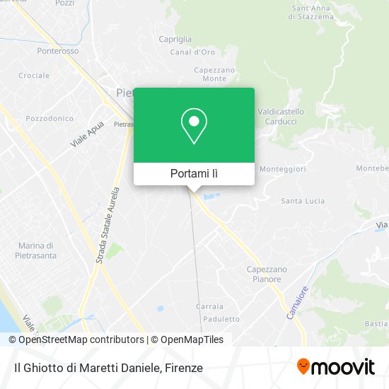 Mappa Il Ghiotto di Maretti Daniele