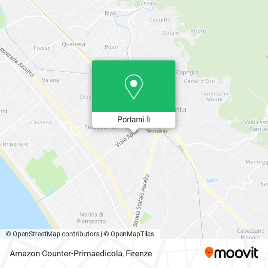 Mappa Amazon Counter-Primaedicola