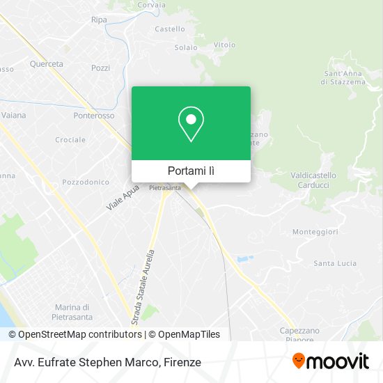 Mappa Avv. Eufrate Stephen Marco