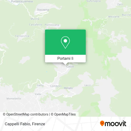 Mappa Cappelli Fabio