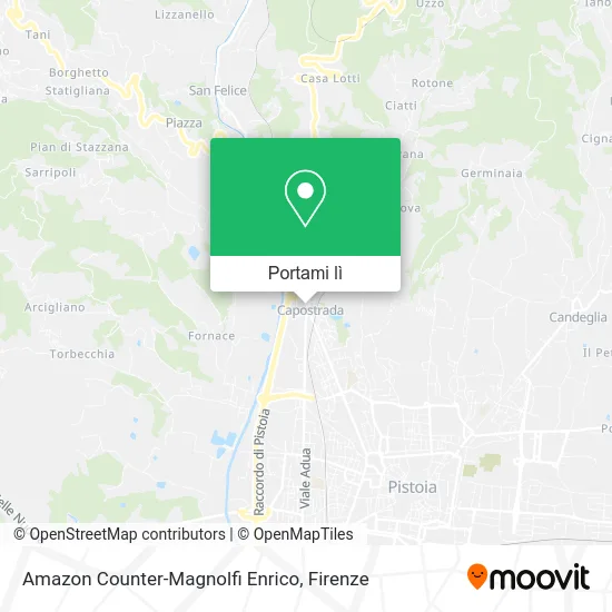 Mappa Amazon Counter-Magnolfi Enrico