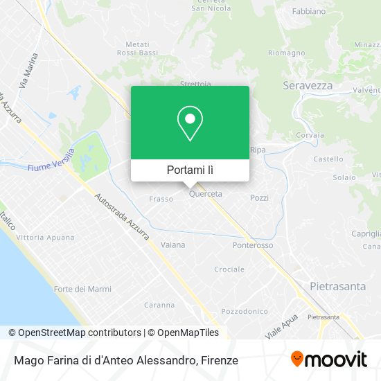 Mappa Mago Farina di d'Anteo Alessandro
