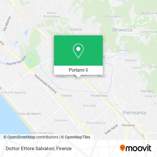 Mappa Dottor Ettore Salvatori