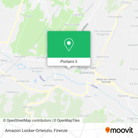 Mappa Amazon Locker-Ortenzio