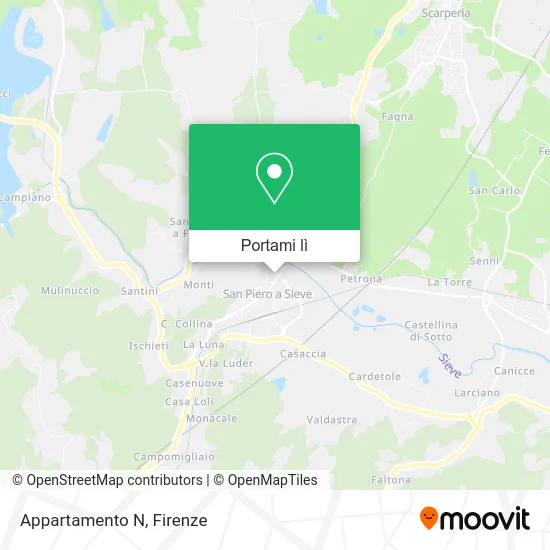 Mappa Appartamento N