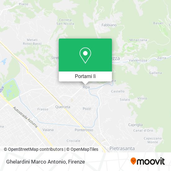 Mappa Ghelardini Marco Antonio