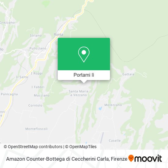 Mappa Amazon Counter-Bottega di Ceccherini Carla