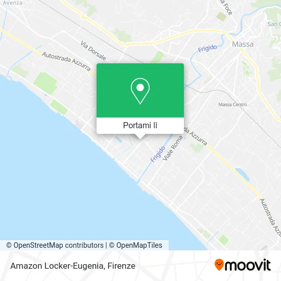 Mappa Amazon Locker-Eugenia