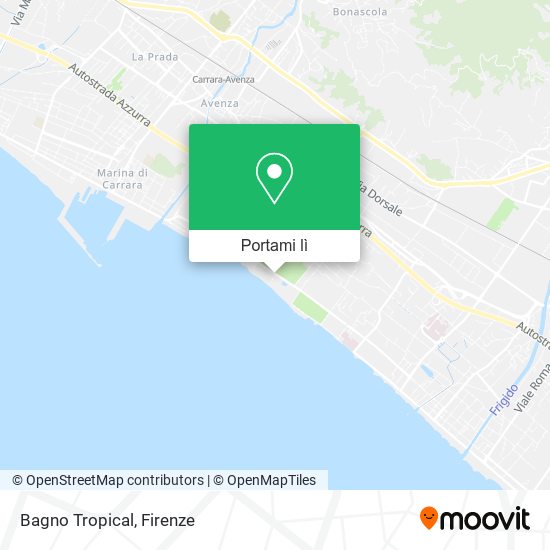 Mappa Bagno Tropical