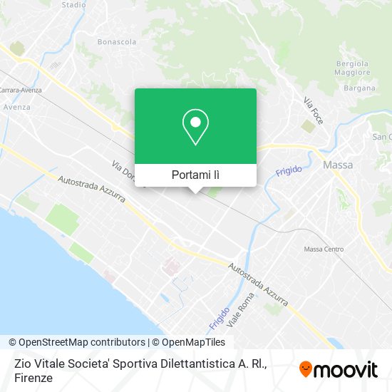 Mappa Zio Vitale Societa' Sportiva Dilettantistica A. Rl.