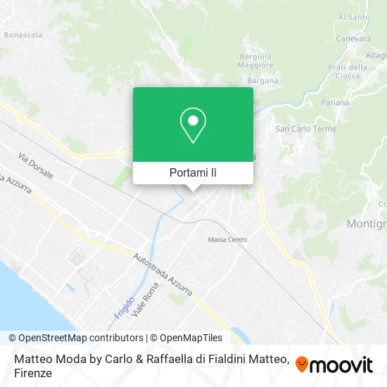 Mappa Matteo Moda by Carlo & Raffaella di Fialdini Matteo