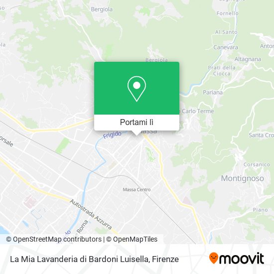 Mappa La Mia Lavanderia di Bardoni Luisella