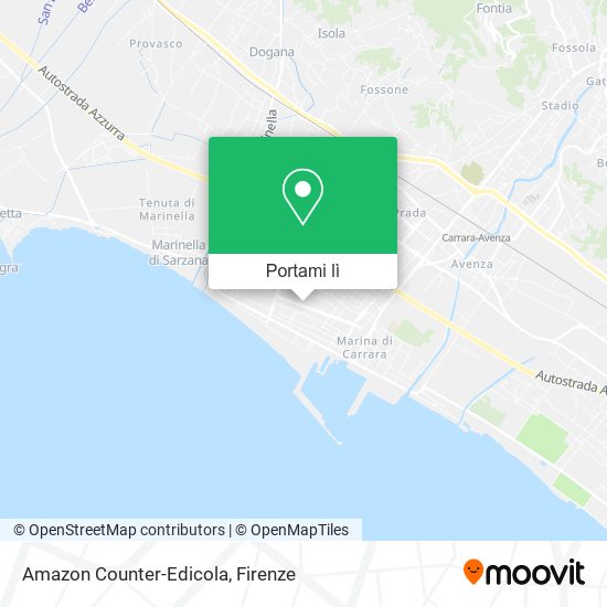 Mappa Amazon Counter-Edicola