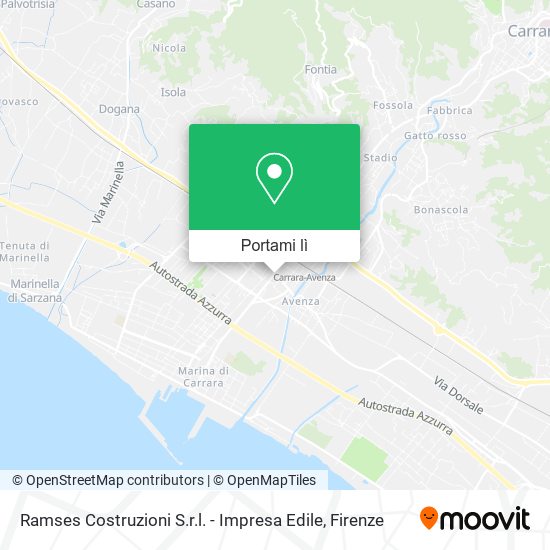 Mappa Ramses Costruzioni S.r.l. - Impresa Edile