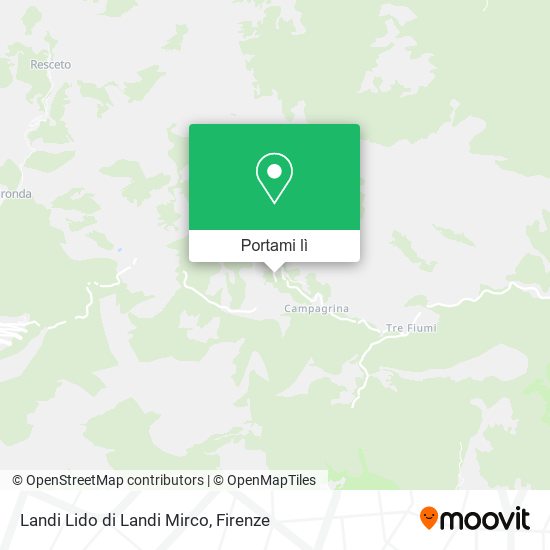 Mappa Landi Lido di Landi Mirco