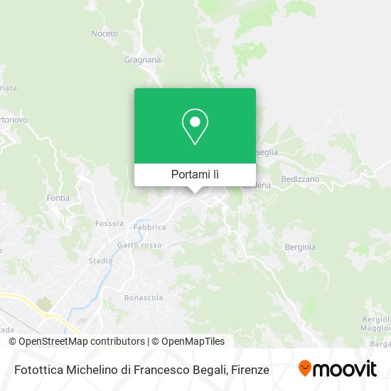 Mappa Fotottica Michelino di Francesco Begali