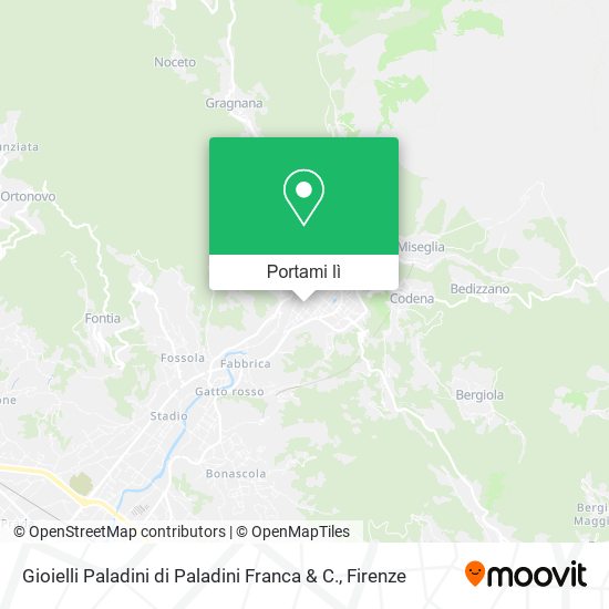 Mappa Gioielli Paladini di Paladini Franca & C.