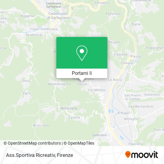 Mappa Ass.Sportiva Ricreativ