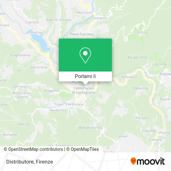 Mappa Distributore