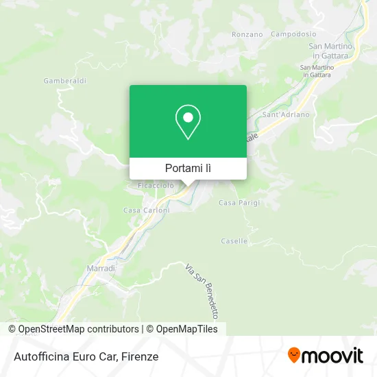 Mappa Autofficina Euro Car