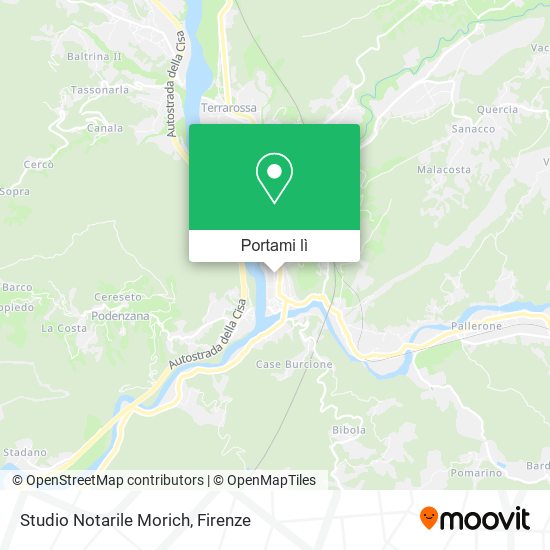Mappa Studio Notarile Morich