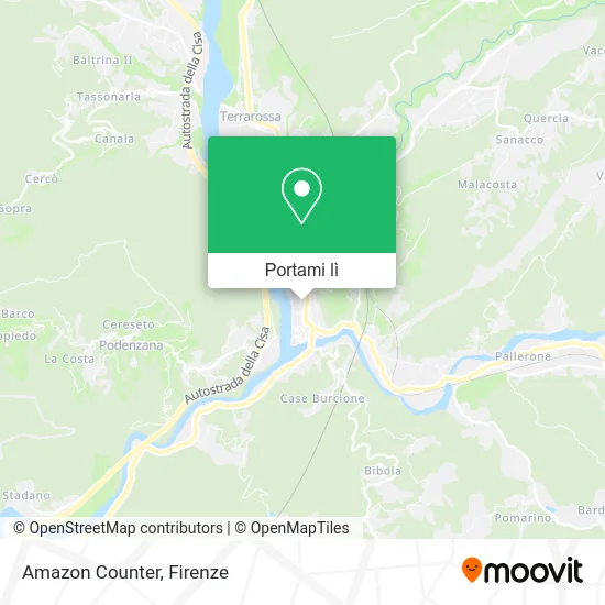 Mappa Amazon Counter
