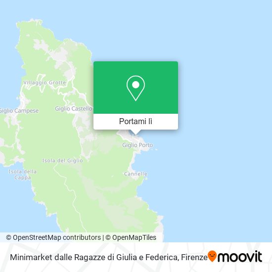 Mappa Minimarket dalle Ragazze di Giulia e Federica