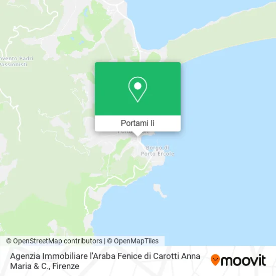 Mappa Agenzia Immobiliare l'Araba Fenice di Carotti Anna Maria & C.