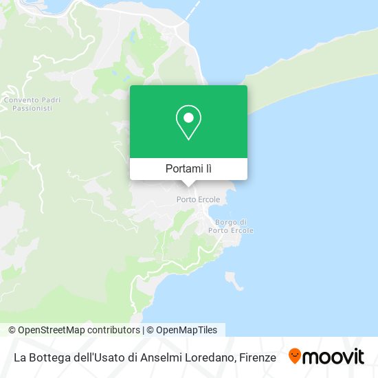 Mappa La Bottega dell'Usato di Anselmi Loredano