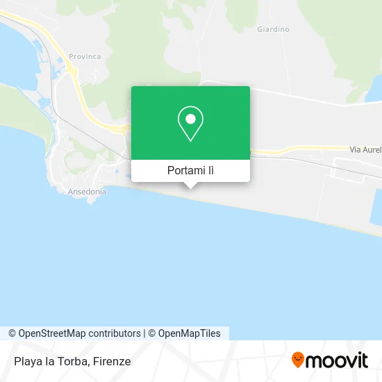 Mappa Playa la Torba