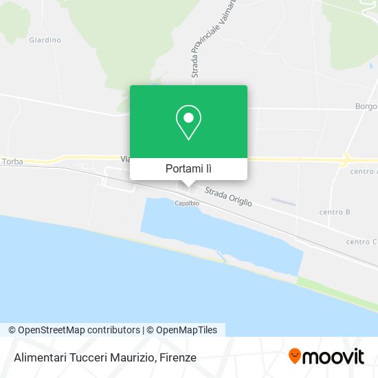 Mappa Alimentari Tucceri Maurizio
