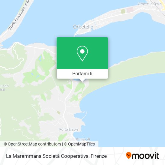 Mappa La Maremmana Società Cooperativa