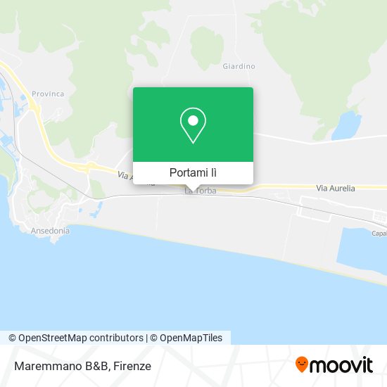 Mappa Maremmano B&B