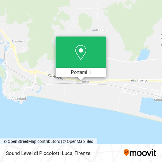 Mappa Sound Level di Piccolotti Luca