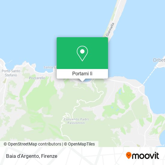 Mappa Baia d'Argento