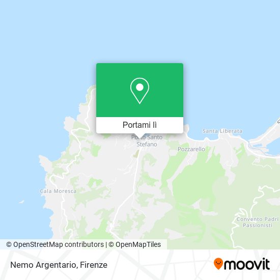 Mappa Nemo Argentario