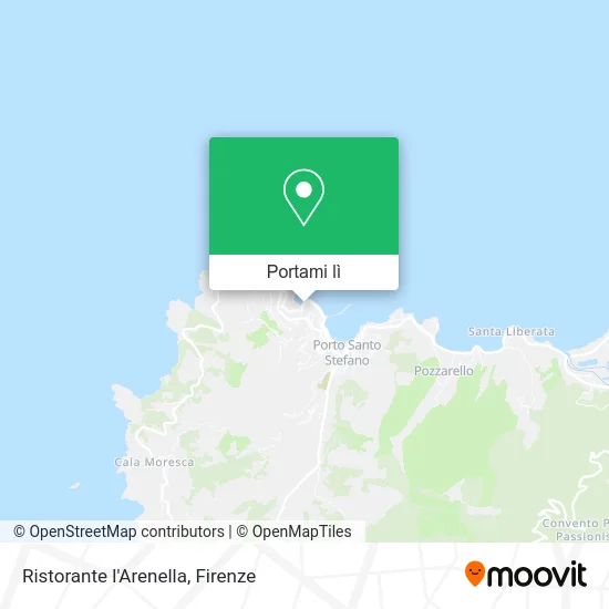 Mappa Ristorante l'Arenella