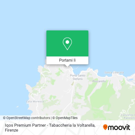 Mappa Iqos Premium Partner - Tabaccheria la Voltarella