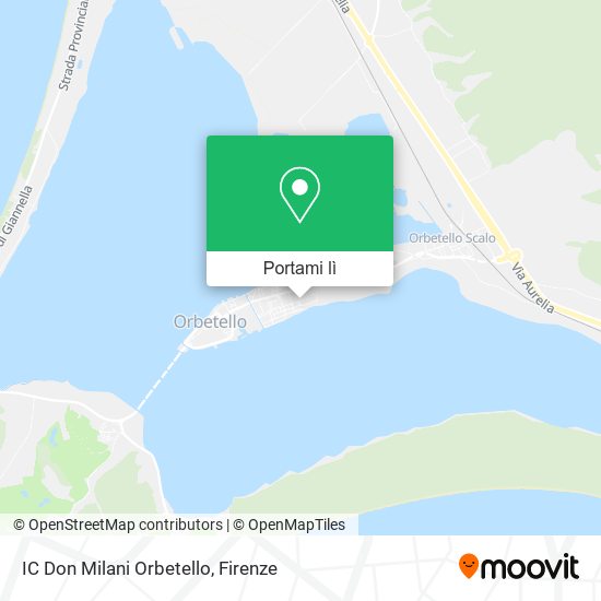 Mappa IC Don Milani Orbetello