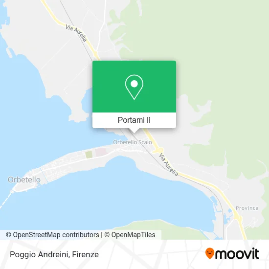 Mappa Poggio Andreini