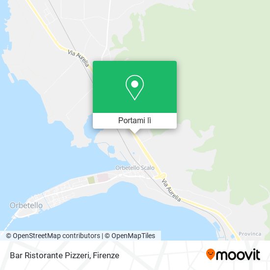 Mappa Bar Ristorante Pizzeri