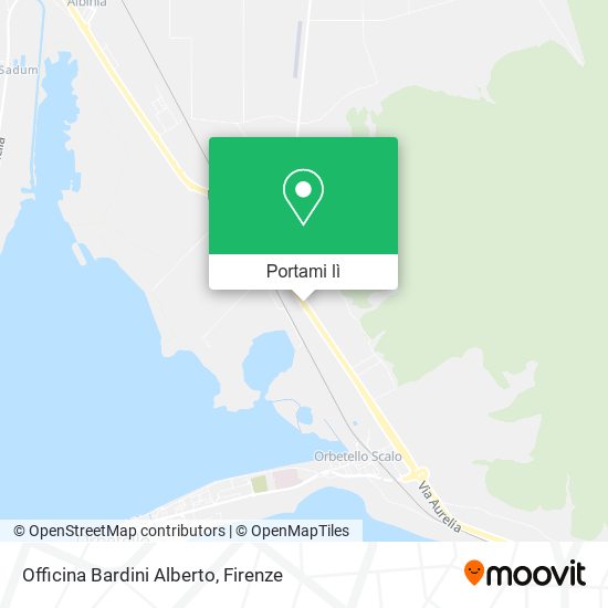 Mappa Officina Bardini Alberto