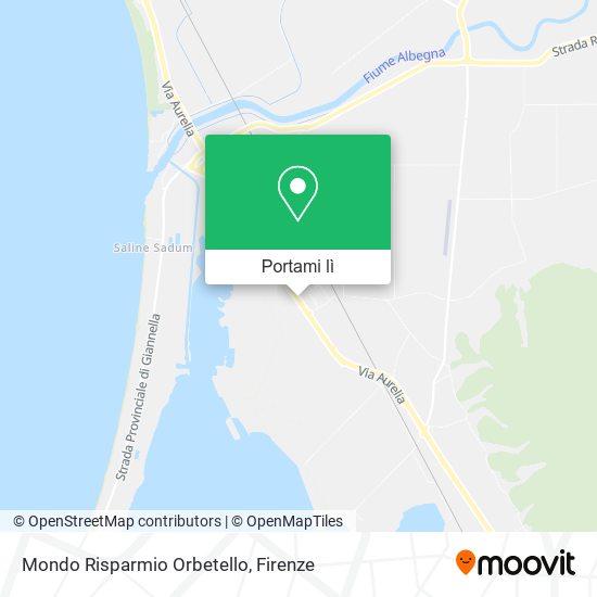 Mappa Mondo Risparmio Orbetello